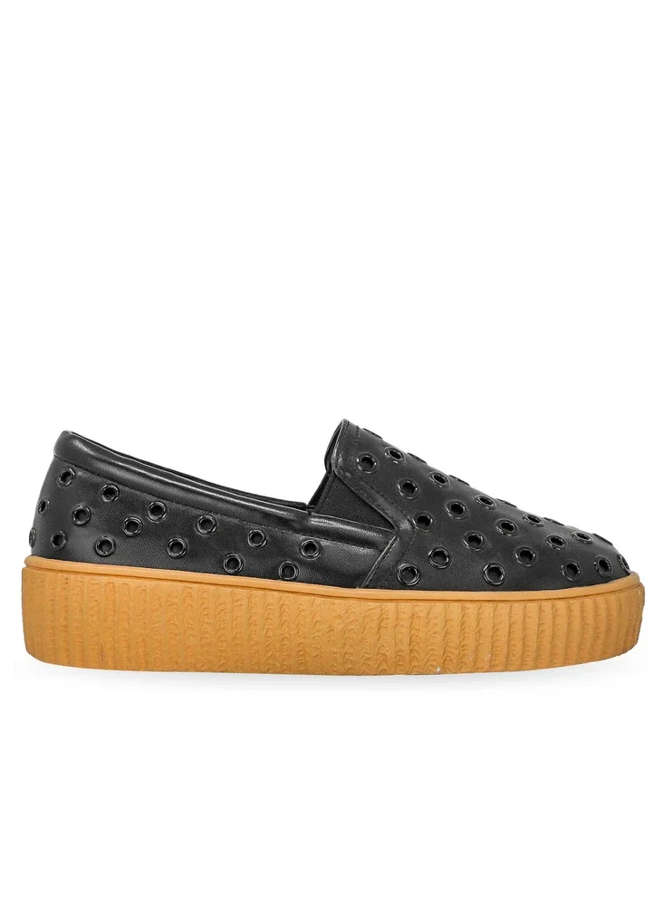 PLATFORM SLIP ON SNEAKERS